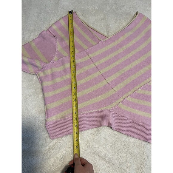 We The Free Crossroads Pullover Ice Orchid Combo Pink Cotton Size L NWOT - Picture 4 of 9